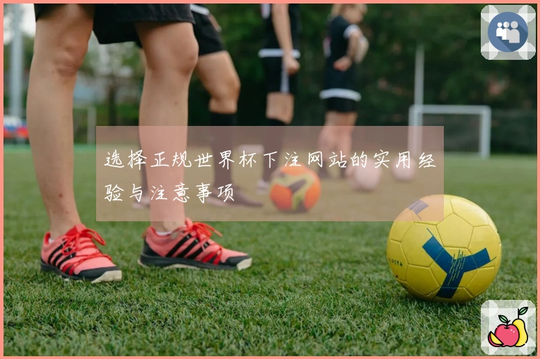 选择正规世界杯下注网站的实用经验与注意事项