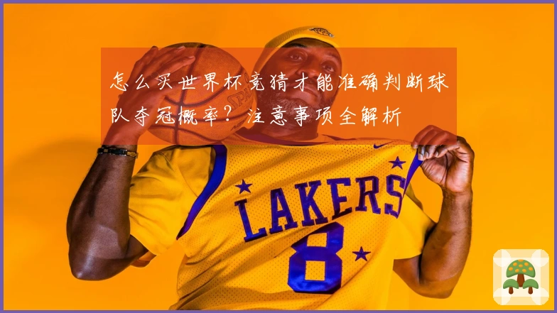 怎么买世界杯竞猜才能准确判断球队夺冠概率？注意事项全解析