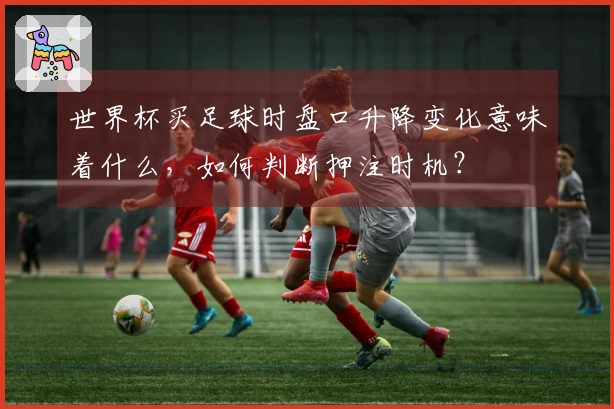 世界杯买足球时盘口升降变化意味着什么，如何判断押注时机？